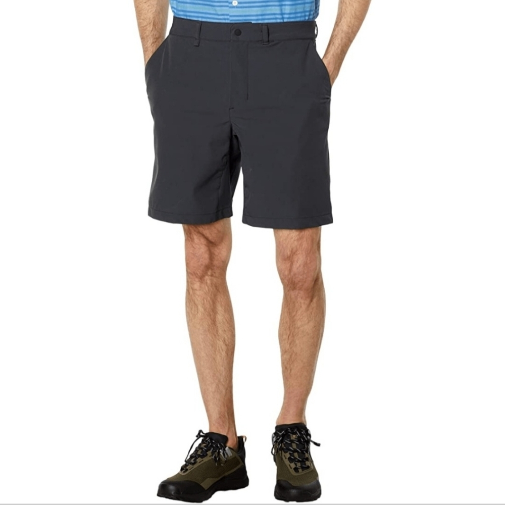 THE NORTH FACE Dark Gray Nylon Gorpcore Performance Chino Shorts Men's Size 34‎